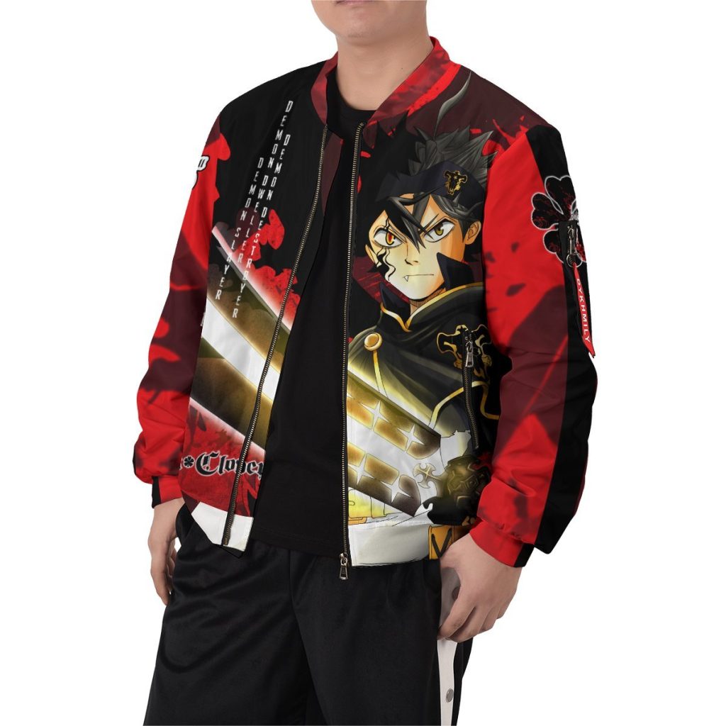 black asta bomber jacket 614381 - Anime Jacket Shop