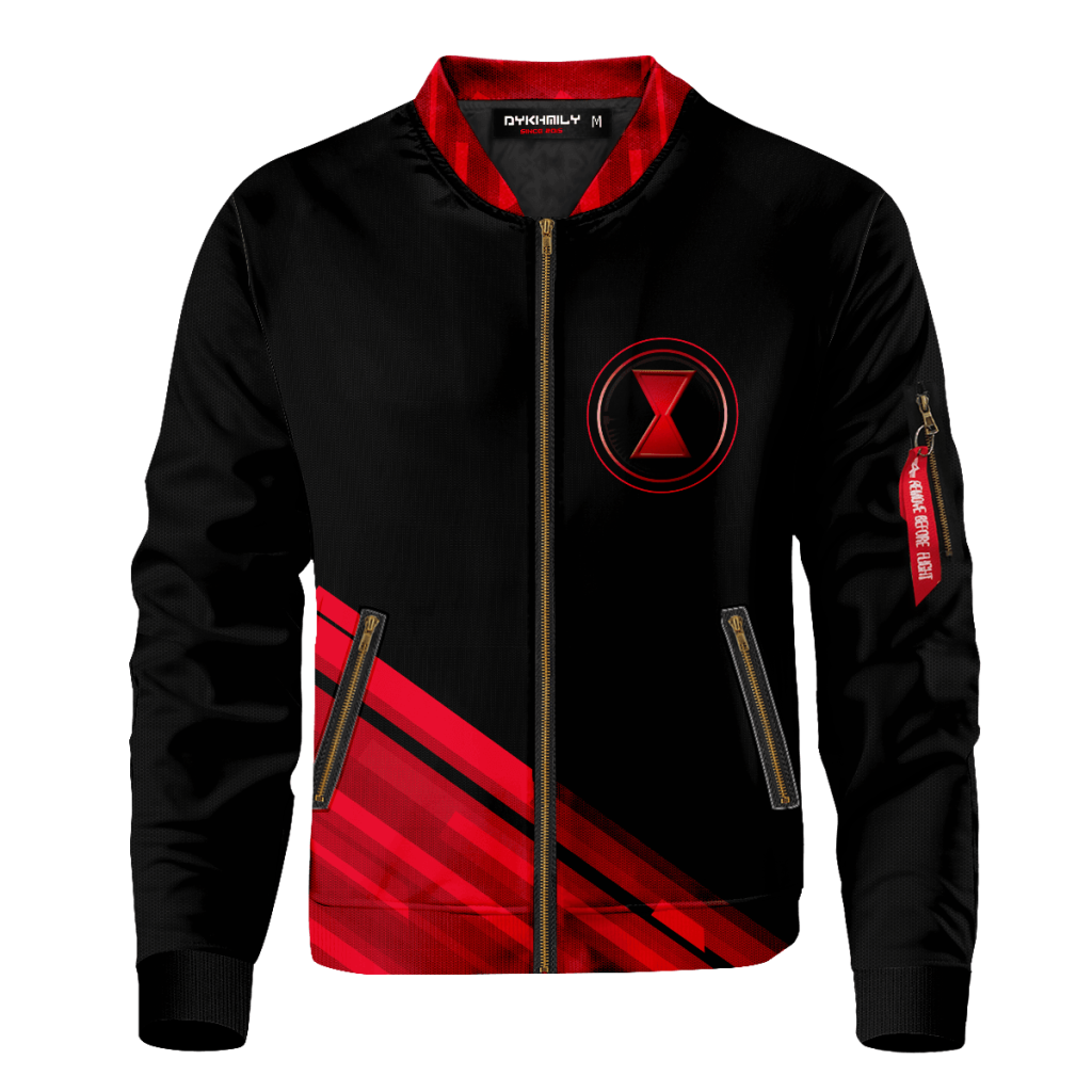 black widow corps bomber jacket 507573 - Anime Jacket Shop