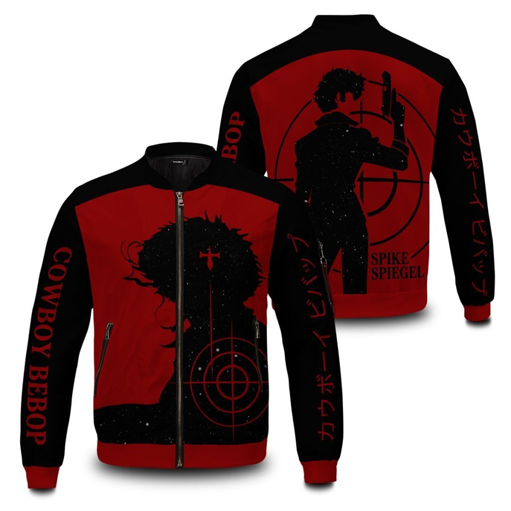 cowboy bebop bomber jacket 111756 - Anime Jacket Shop