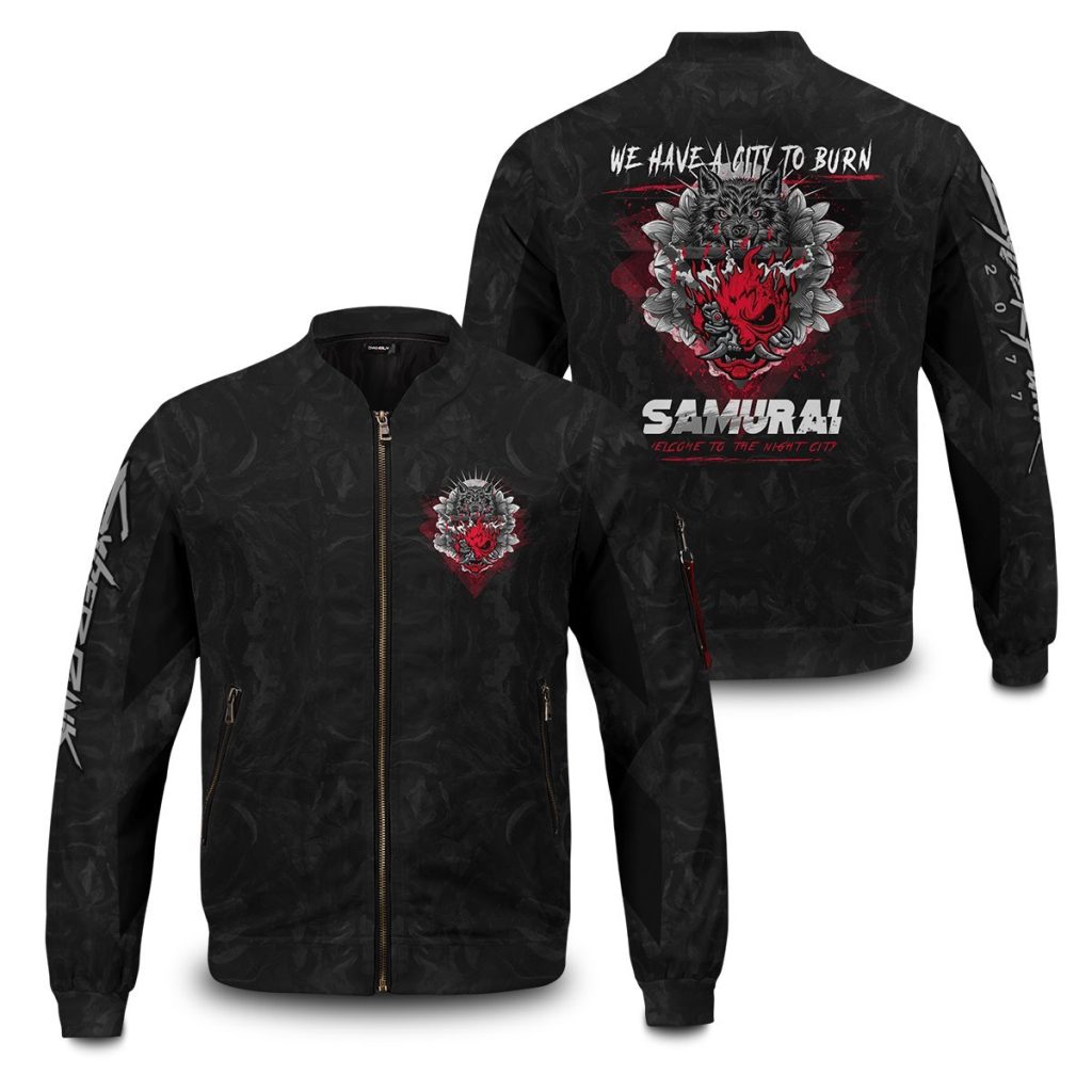 cyber samurai bomber jacket 578776 - Anime Jacket Shop