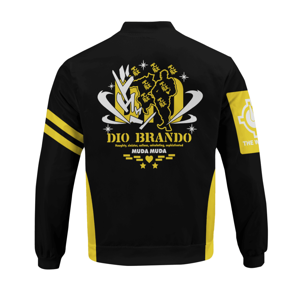 dio brando bomber jacket 980383 - Anime Jacket Shop