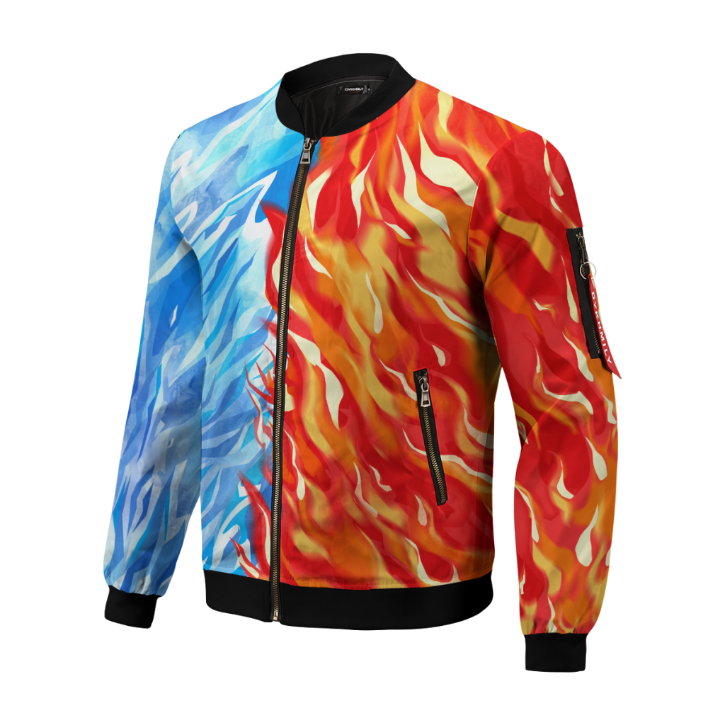 fire and ice todoroki shoto bomber jacket 183758 - Anime Jacket Shop