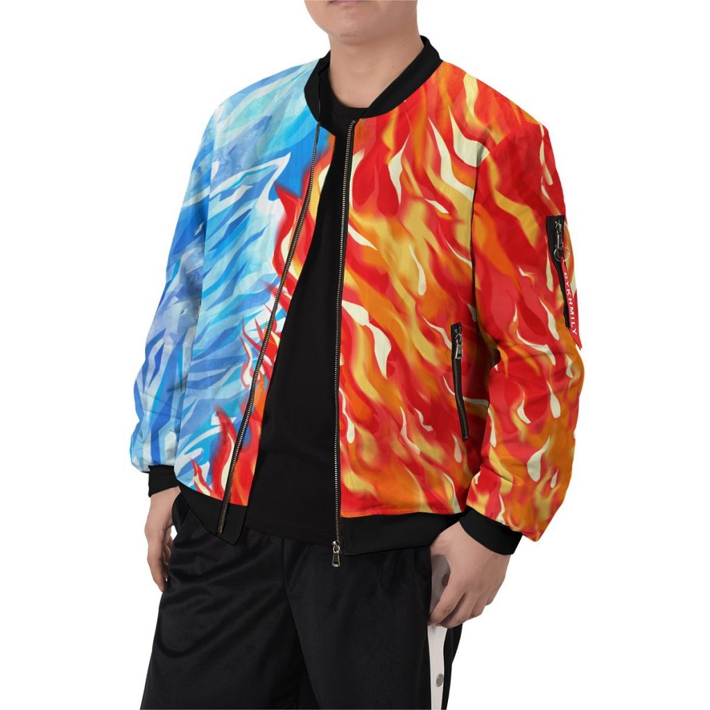 fire and ice todoroki shoto bomber jacket 746937 - Anime Jacket Shop