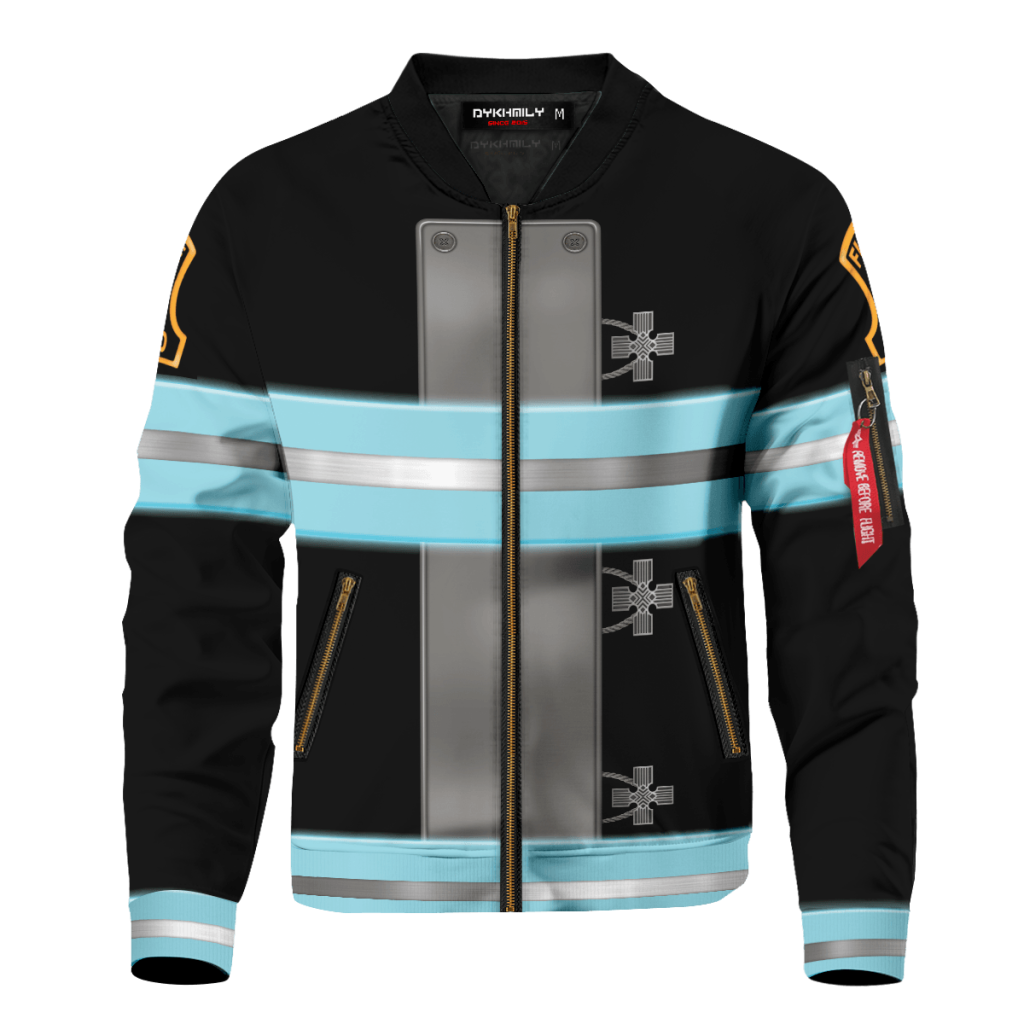 fire force bomber jacket 612208 - Anime Jacket Shop