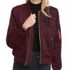 gaara shukaku bomber jacket 196083 - Anime Jacket Shop