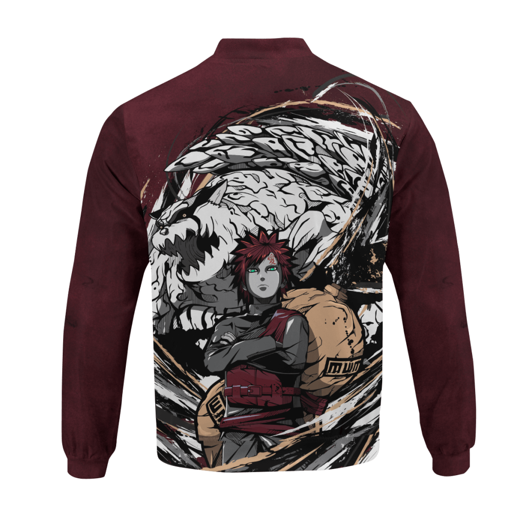 gaara shukaku bomber jacket 726294 - Anime Jacket Shop