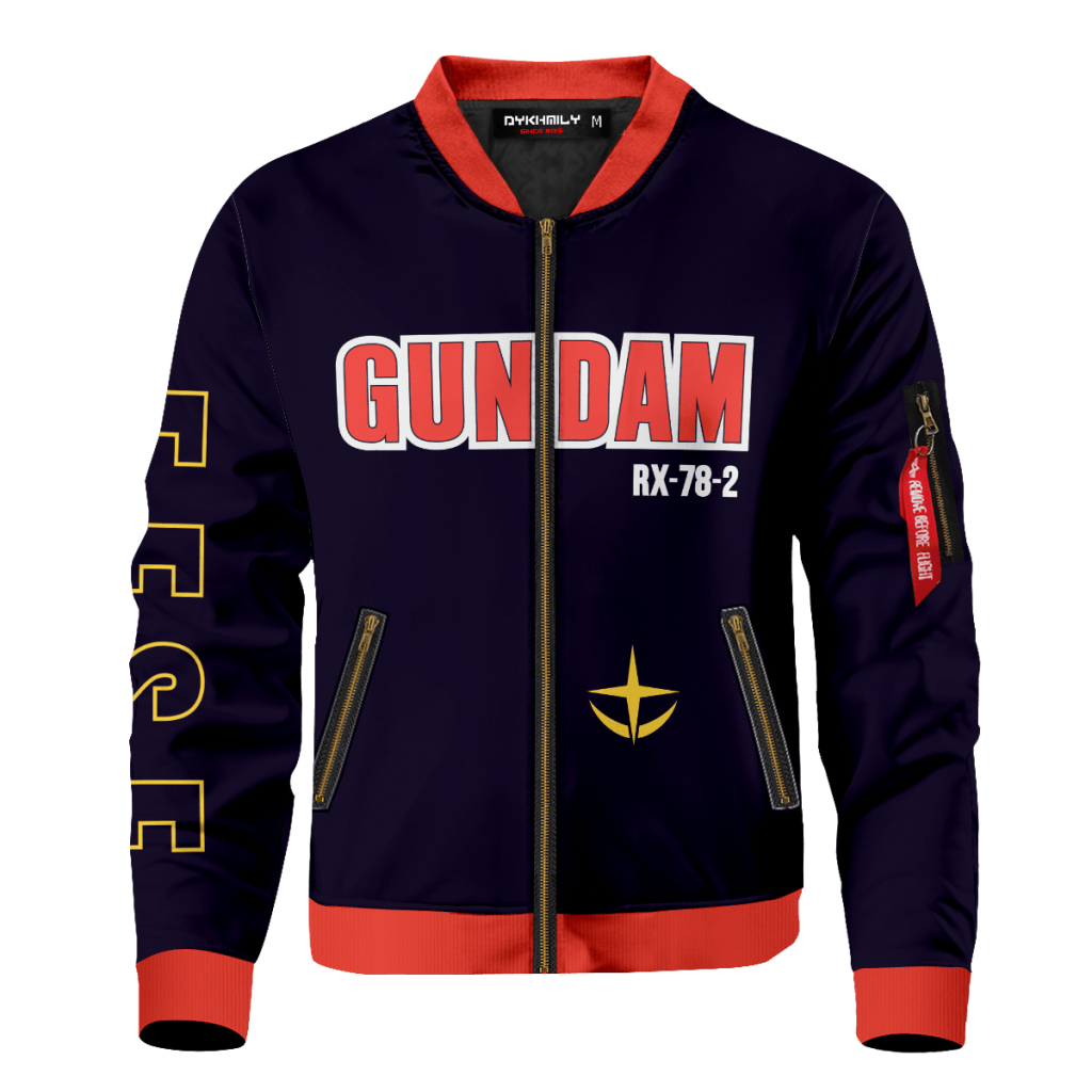 gundam bomber jacket 481321 - Anime Jacket Shop