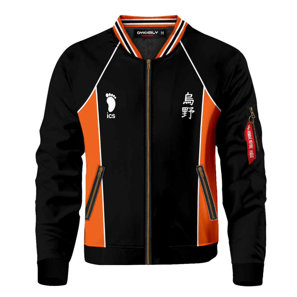 haikyuu karasuno bomber jacket 380445 - Anime Jacket Shop