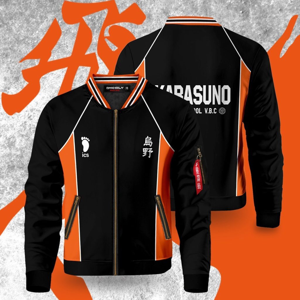 haikyuu karasuno bomber jacket 768255 - Anime Jacket Shop