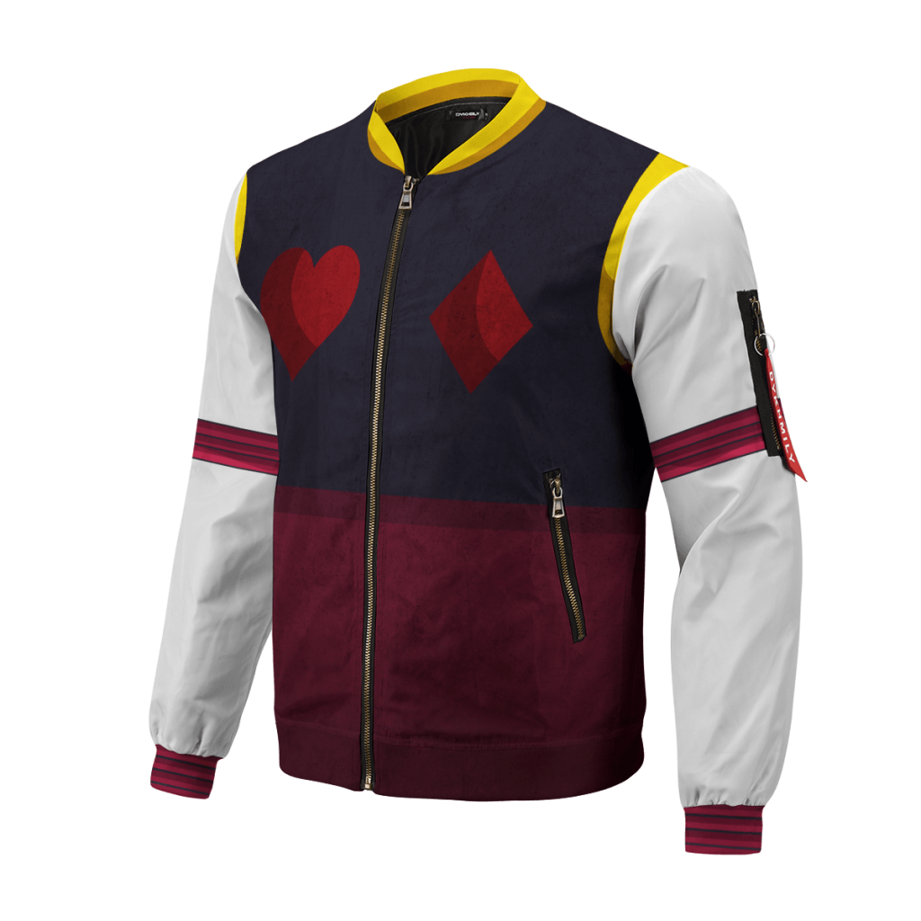 hxh hisoka bomber jacket 169927 - Anime Jacket Shop