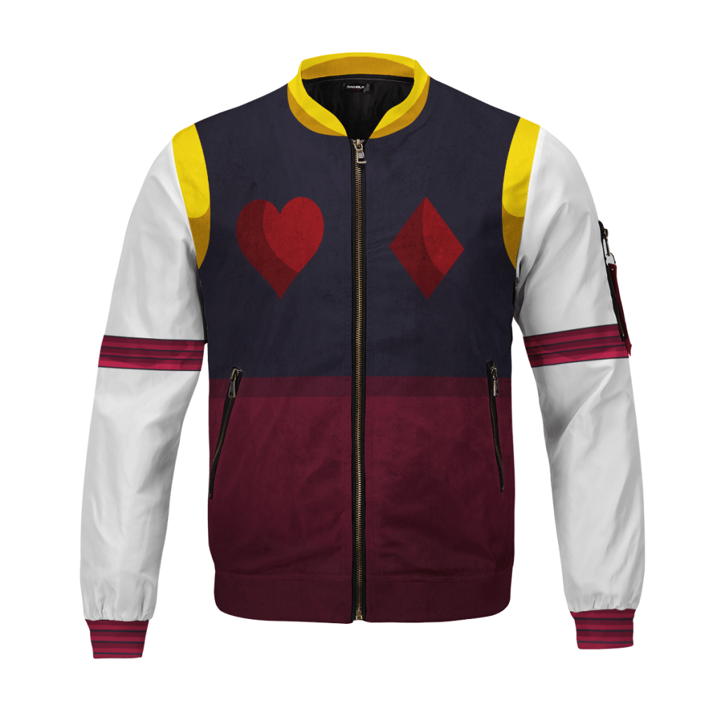 hxh hisoka bomber jacket 317467 - Anime Jacket Shop