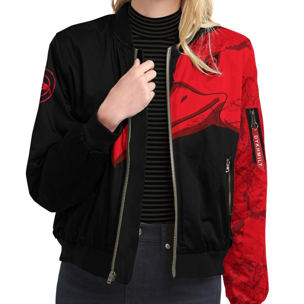 itachi summoning crow bomber jacket 145706 - Anime Jacket Shop