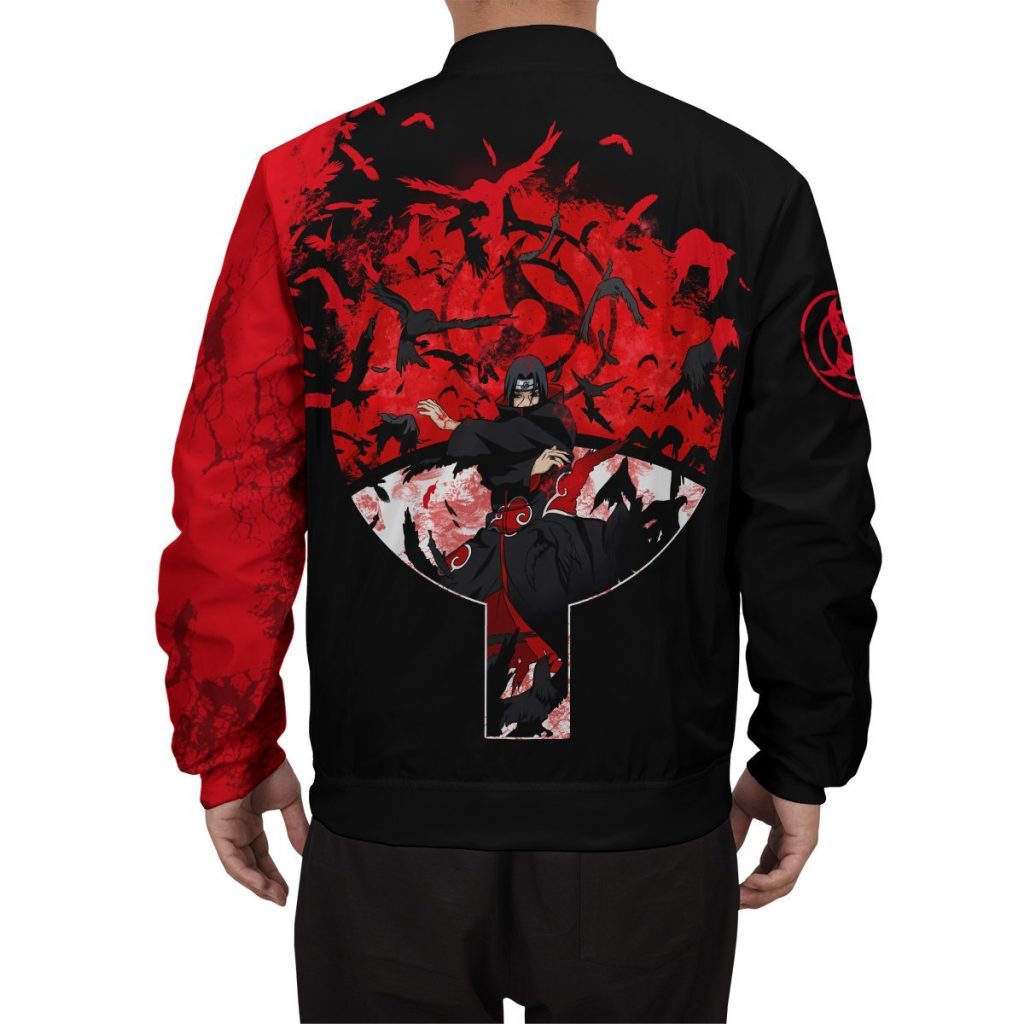 itachi summoning crow bomber jacket 973905 - Anime Jacket Shop