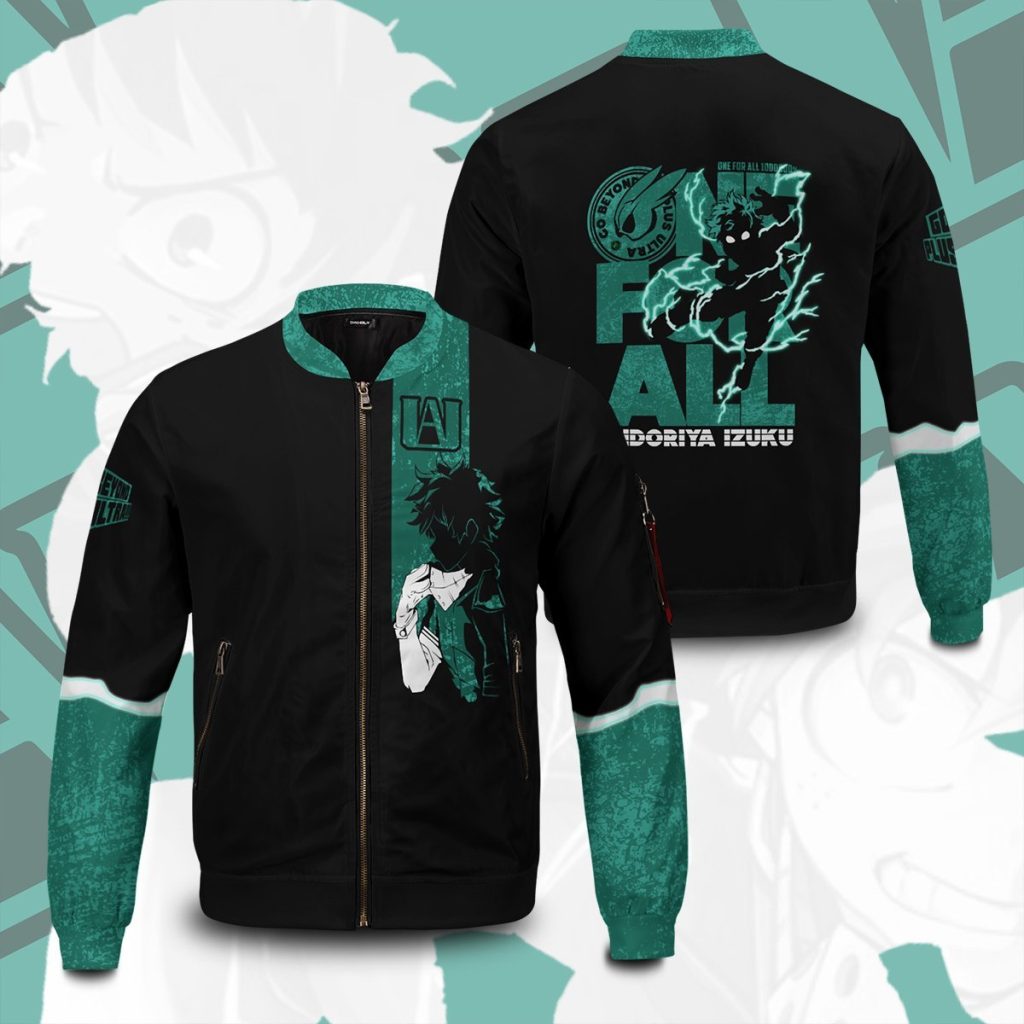 izuku midoriya bomber jacket 278002 - Anime Jacket Shop