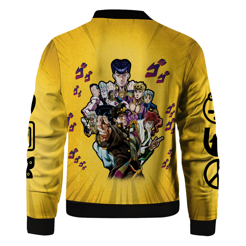 jojos bizarre adventure bomber jacket 600983 - Anime Jacket Shop