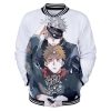 jujutsu kaisen Clothes 3D Baseball Jackets Women Men Long Sleeve Coat Harajuku Casual Streetwear Unisex Oversized 2 - Anime Jacket Shop