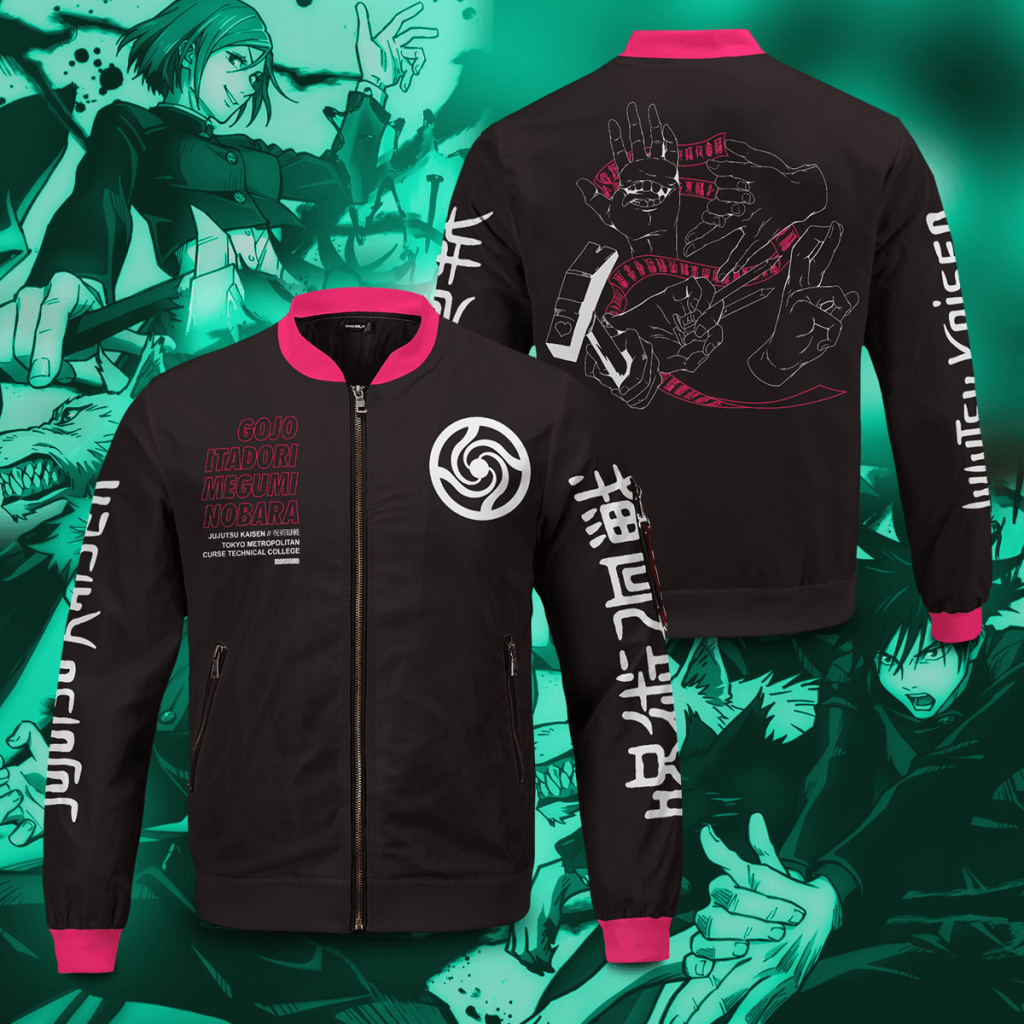 jujutsu kaisen bomber jacket 842070 - Anime Jacket Shop