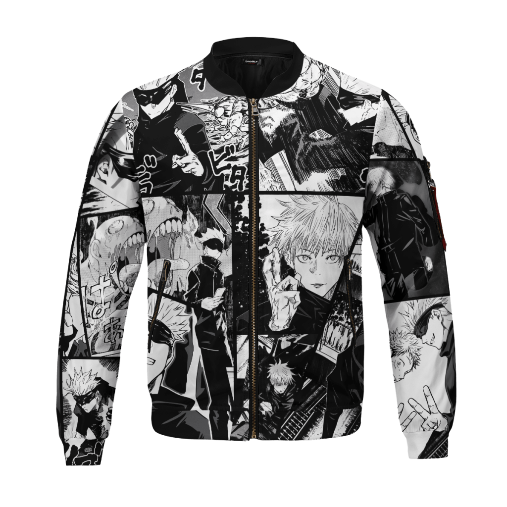 jujutsu kaisen gojo bomber jacket 470028 - Anime Jacket Shop