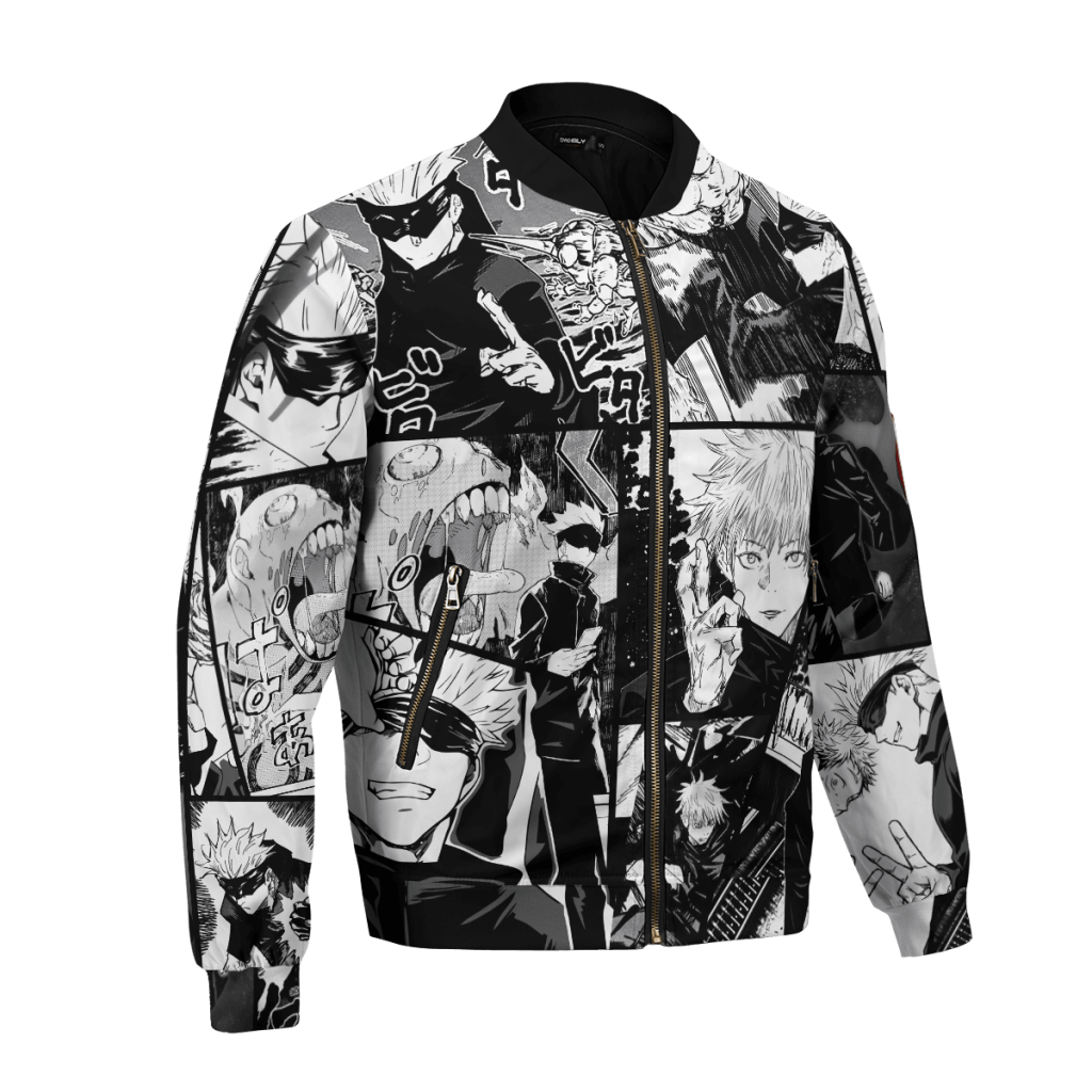 jujutsu kaisen gojo bomber jacket 724617 - Anime Jacket Shop