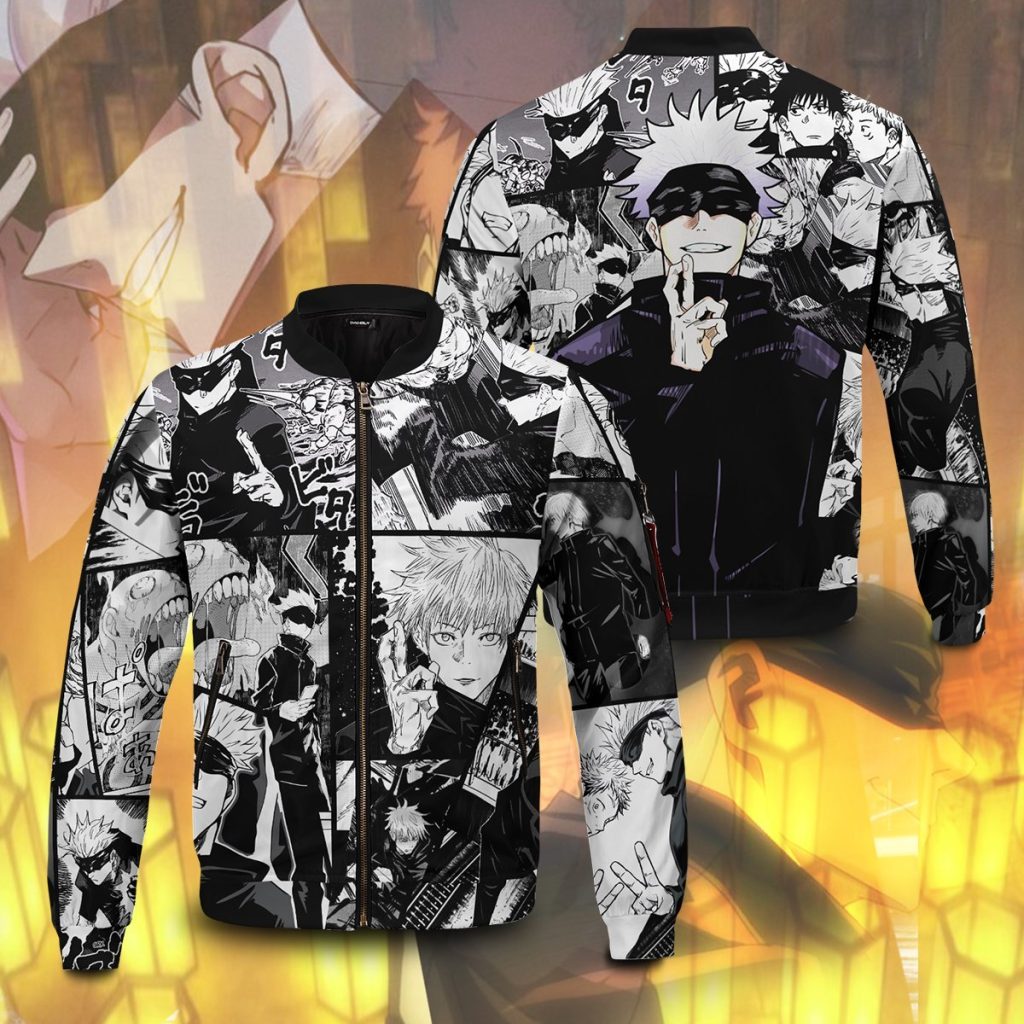 jujutsu kaisen gojo bomber jacket 788471 - Anime Jacket Shop