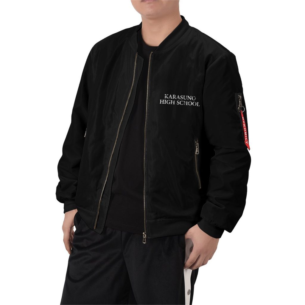 karasuno rally bomber jacket 234134 - Anime Jacket Shop