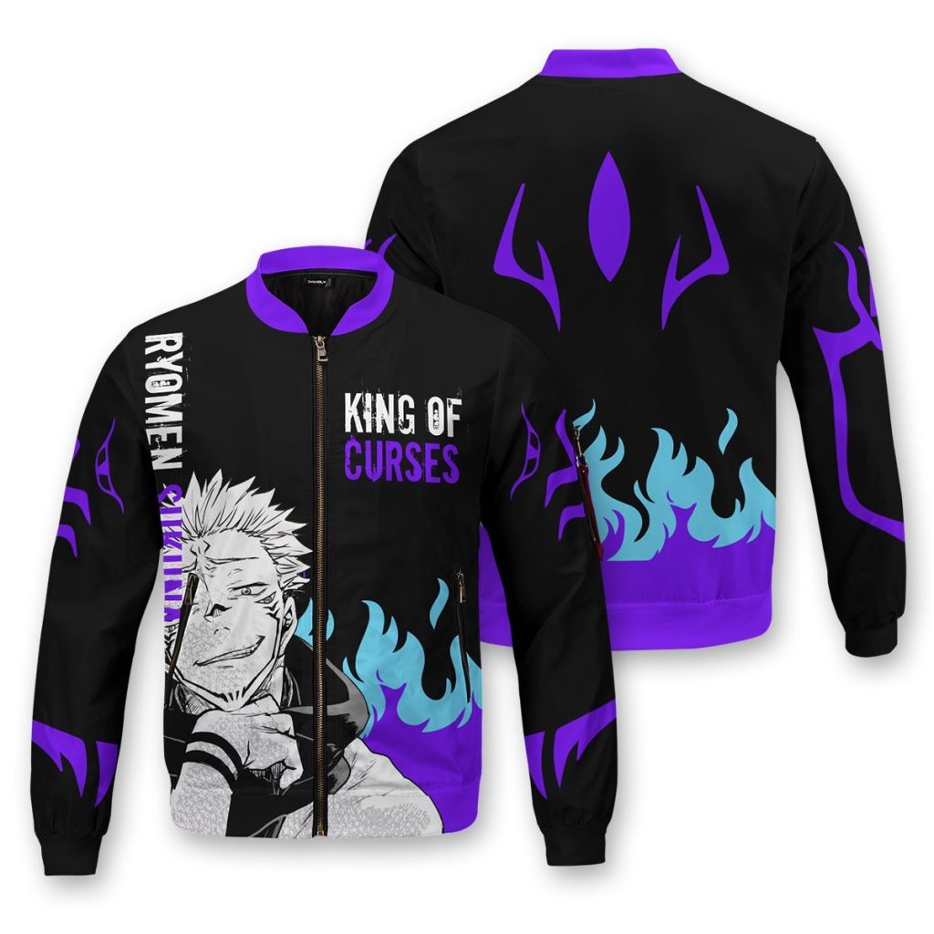 king of curses bomber jacket 493797 - Anime Jacket Shop