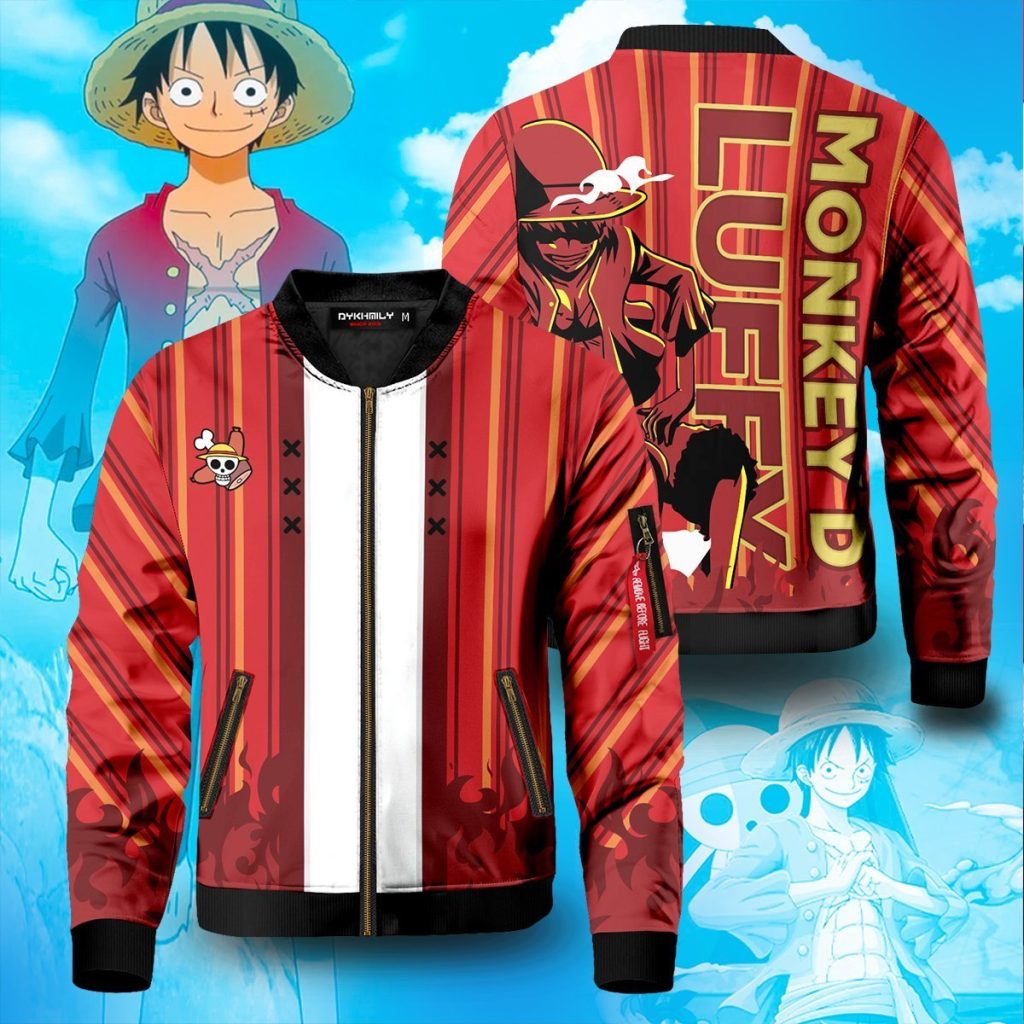 luffy bomber jacket 534519 - Anime Jacket Shop