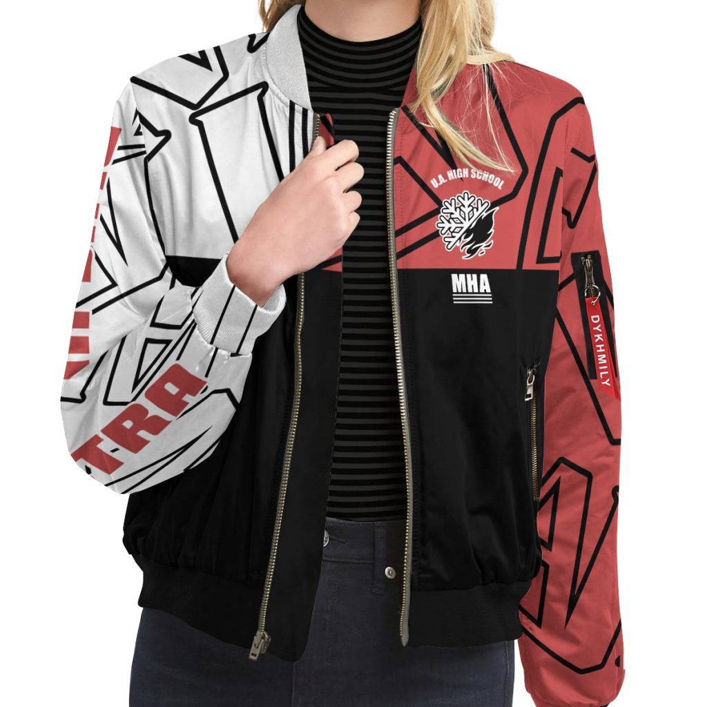 mha todoroki bomber jacket 203804 - Anime Jacket Shop