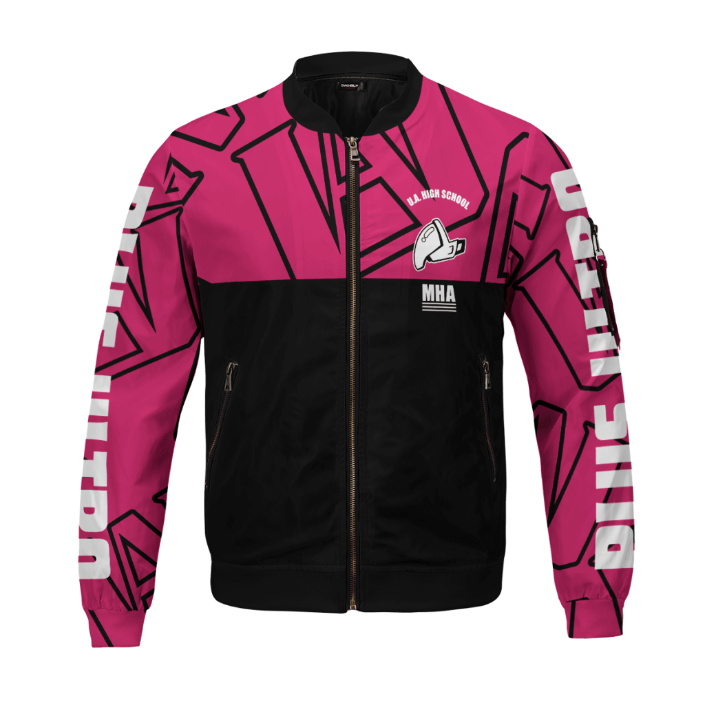 mha uraraka bomber jacket 166799 - Anime Jacket Shop