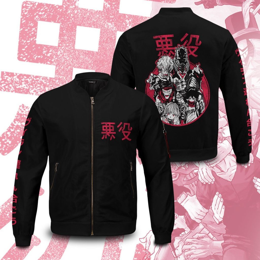 mha villains bomber jacket 252314 - Anime Jacket Shop