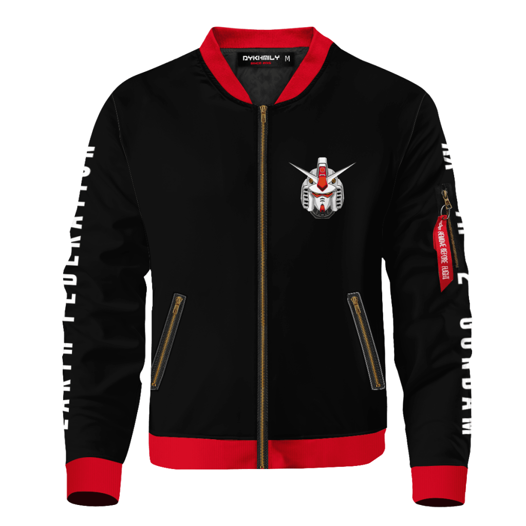 mobile suit gundam bomber jacket 454181 - Anime Jacket Shop