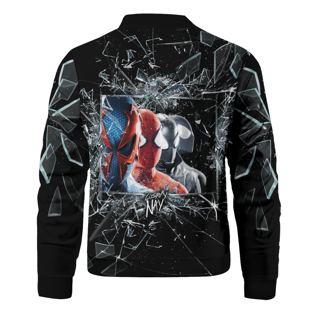 multiverse spider man signed bomber jacket 223397 - Anime Jacket Shop