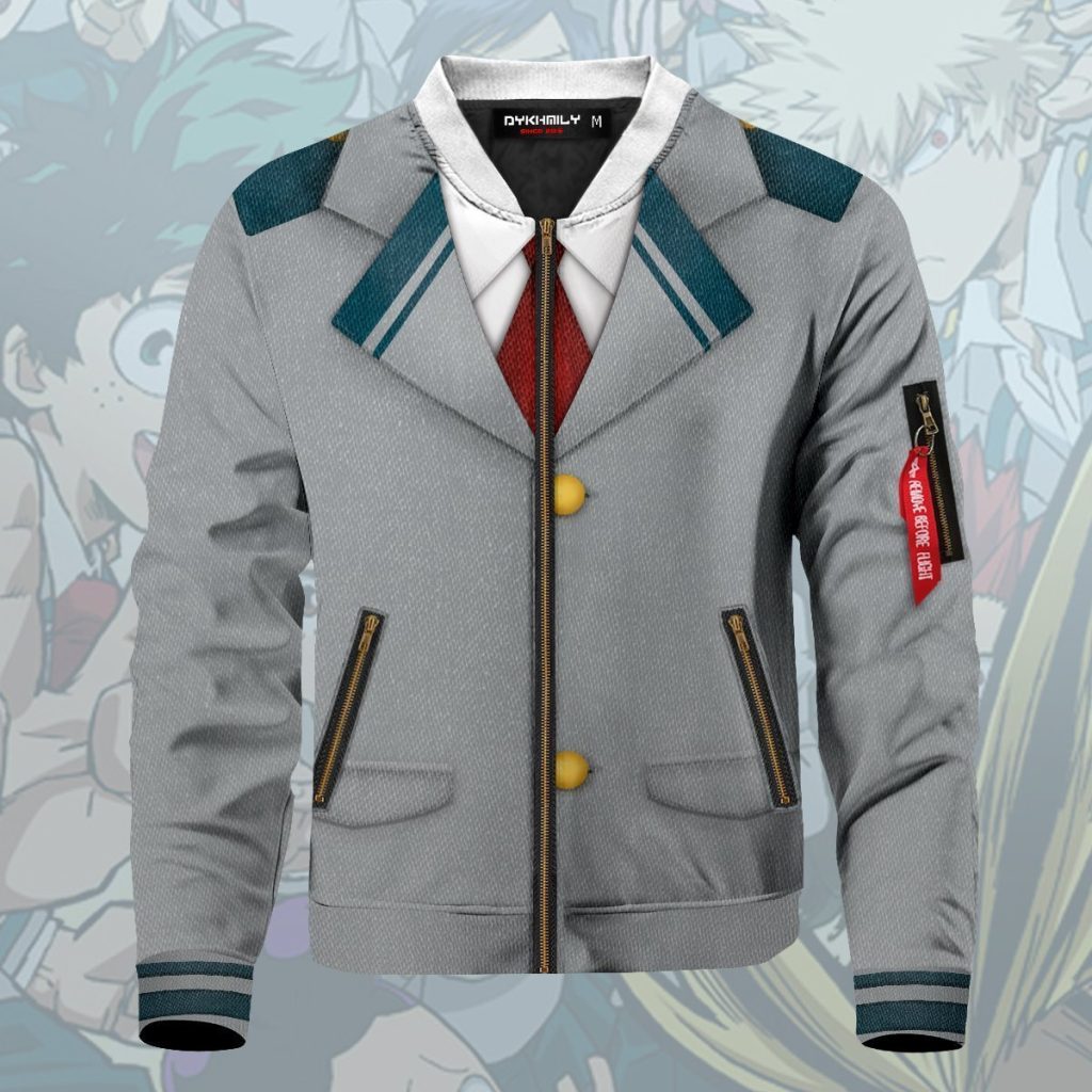 my hero academia school uniform bomber jacket 274705 - Anime Jacket Shop