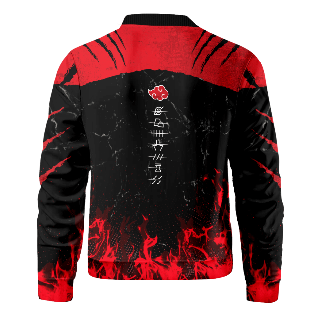 naruto akatsuki pride bomber jacket 509406 - Anime Jacket Shop