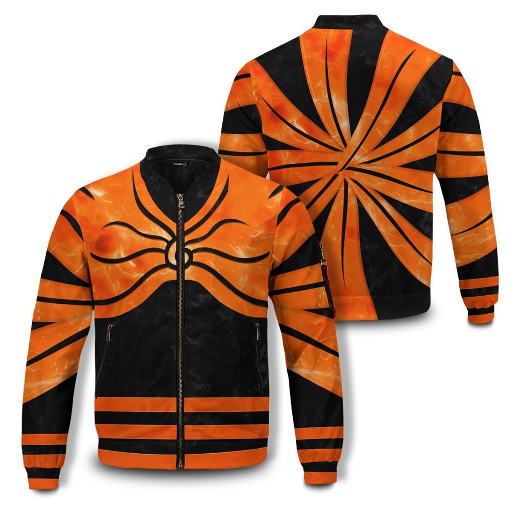 naruto full baryon mode bomber jacket 231685 - Anime Jacket Shop