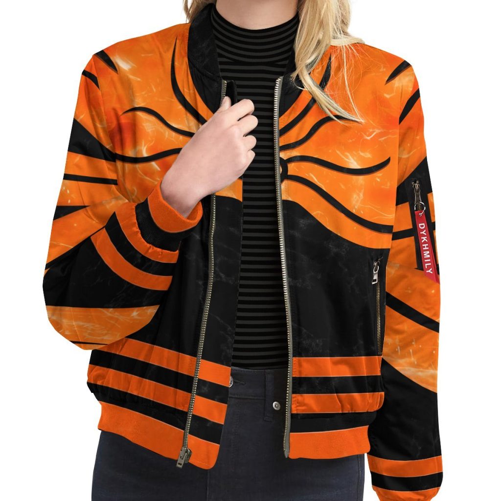 naruto full baryon mode bomber jacket 966912 - Anime Jacket Shop