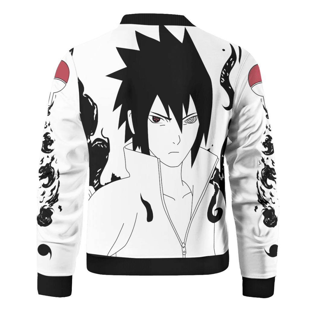 ninja sasuke bomber jacket 178717 - Anime Jacket Shop