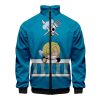 one piece print q version japanese anime 3d stand collar hoodie men women zipper hoodies jackets long sleeve 3d sweatshirts tops 2 - Anime Jacket Shop