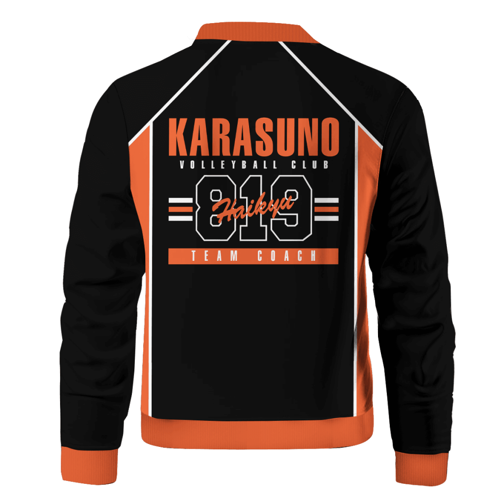 personalized 819 karasuno bomber jacket 119724 - Anime Jacket Shop