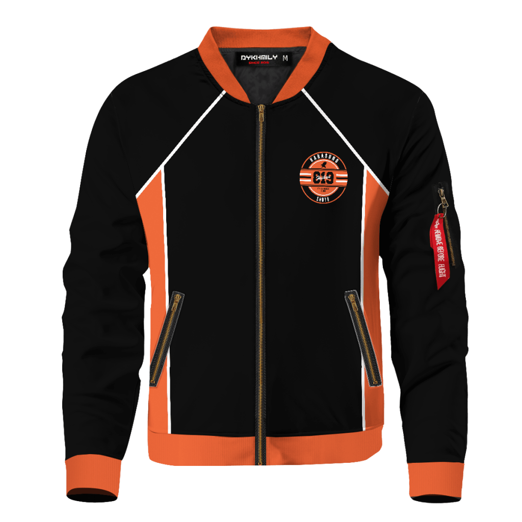 personalized 819 karasuno bomber jacket 191951 - Anime Jacket Shop