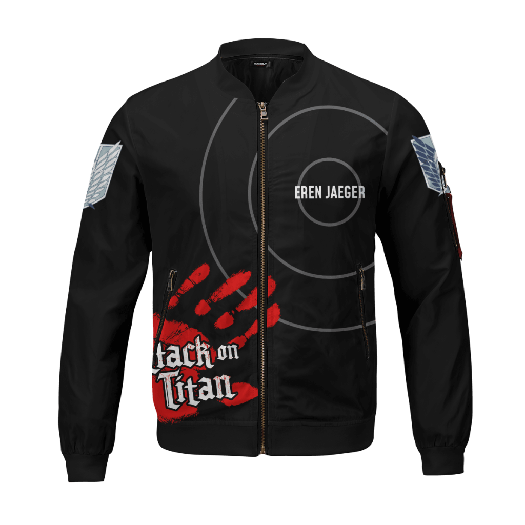 personalized aot skilled corps soldier bomber jacket 274964 - Anime Jacket Shop