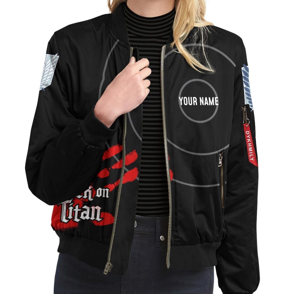 personalized aot skilled corps soldier bomber jacket 973487 - Anime Jacket Shop