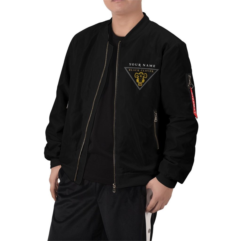 personalized black bull squad bomber jacket 914176 - Anime Jacket Shop