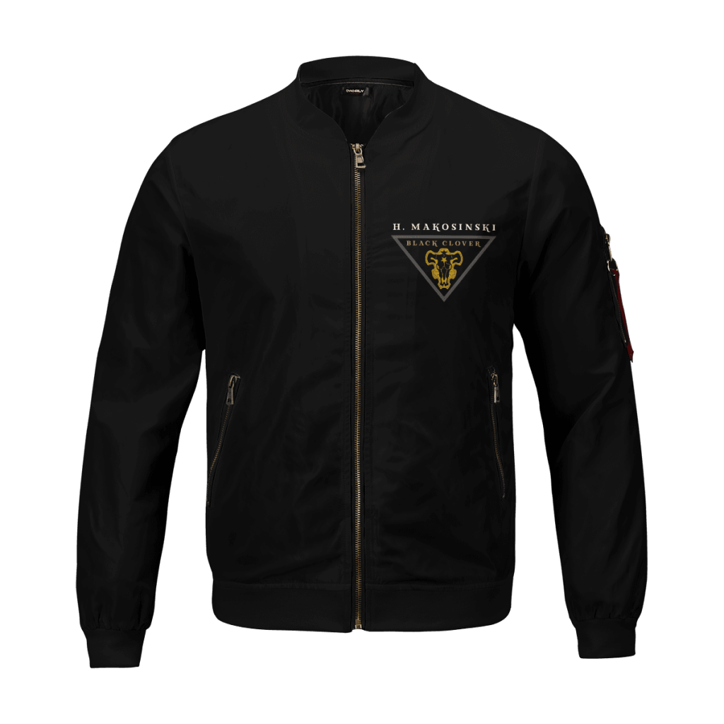 personalized black bull squad bomber jacket 942970 - Anime Jacket Shop