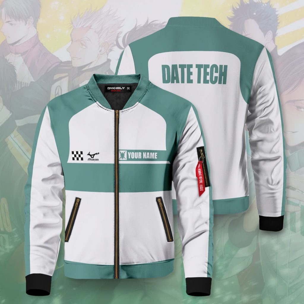 personalized f1 datekou bomber jacket 660700 - Anime Jacket Shop