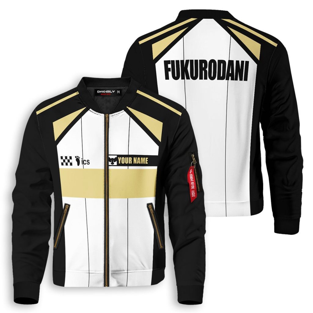 personalized f1 fukurodani bomber jacket 122822 - Anime Jacket Shop