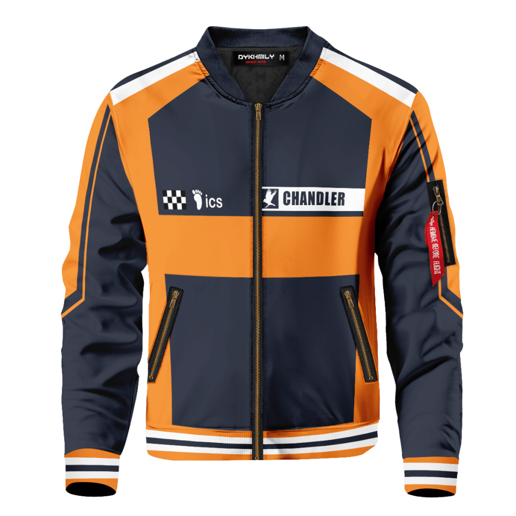 personalized f1 karasuno bomber jacket 573502 - Anime Jacket Shop