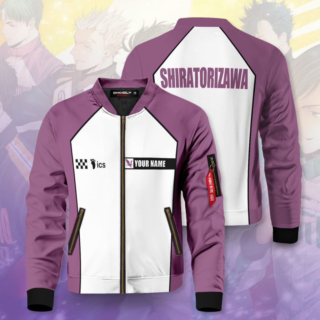 personalized f1 shiratorizawa bomber jacket 880247 - Anime Jacket Shop