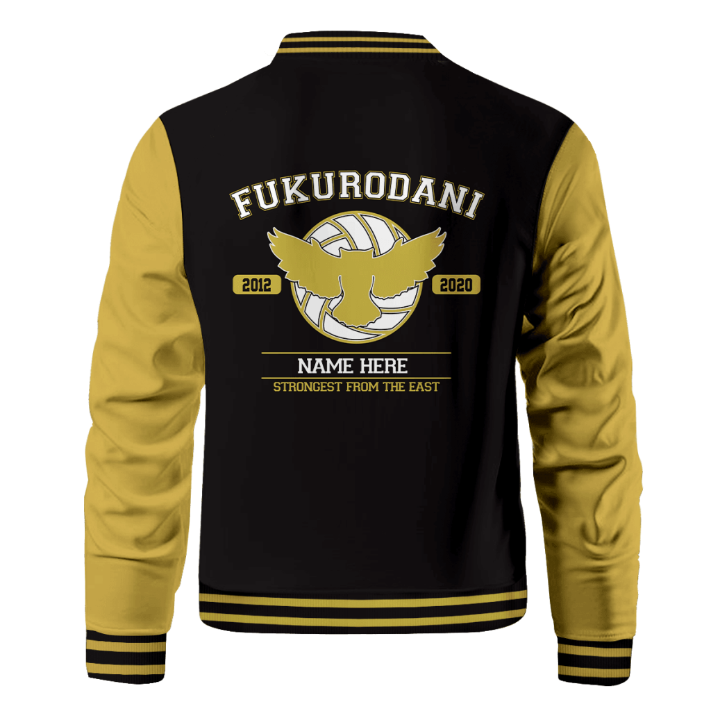 personalized fukurodani strongest from the east bomber jacket 598452 - Anime Jacket Shop