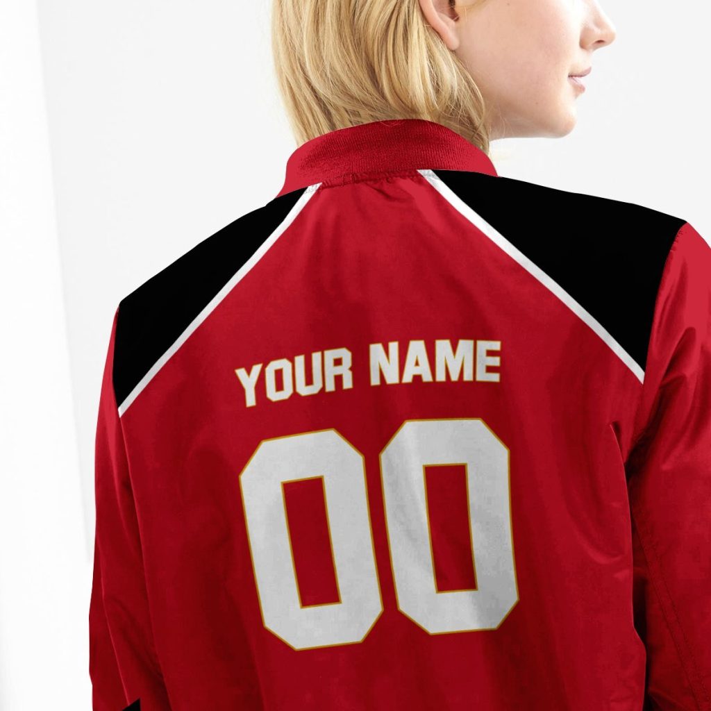 personalized haikyuu national team bomber jacket 564166 - Anime Jacket Shop